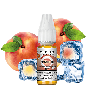 ELF Bar Elfliq - Peach Ice - 10 ml Nikotinsalz