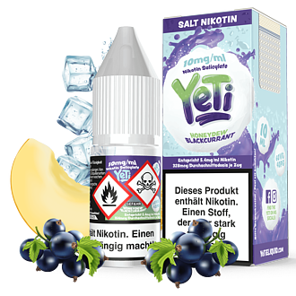 Yeti E-Liquid - Honeydew Blackcurrant - 10 ml Nikotinsalz