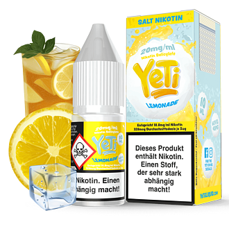 Yeti E-Liquid - Lemonade - 10 ml Nikotinsalz