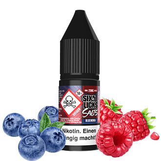 Six Licks E-Liquid - Bluemonia - 10 ml Nikotinsalz