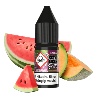 Six Licks E-Liquid - Melon On My Mind - 10 ml Nikotinsalz