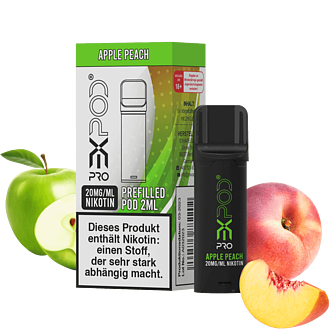 eXvape EXPOD Pro - Apple Peach Pod - 1er Pack