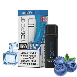 eXvape EXPOD Pro - Blueberry Ice Pod - 1er Pack