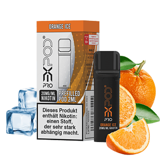 eXvape EXPOD Pro - Orange Ice Pod - 1er Pack