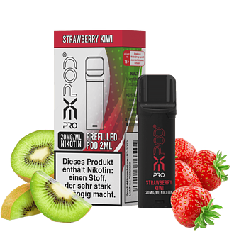 eXvape EXPOD Pro - Strawberry Kiwi Pod - 1er Pack