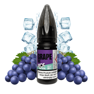 Riot Squad BAR EDTN E-Liquid - Grape Ice - 10 ml Nikotinsalz