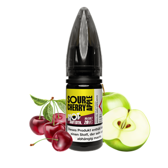 Riot Squad BAR EDTN E-Liquid - Sour Cherry Apple - 10 ml Nikotinsalz