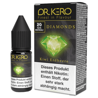 Dr. Kero - Diamonds - Kiwi Erdbeere - 10 ml Nikotinsalz Liquid