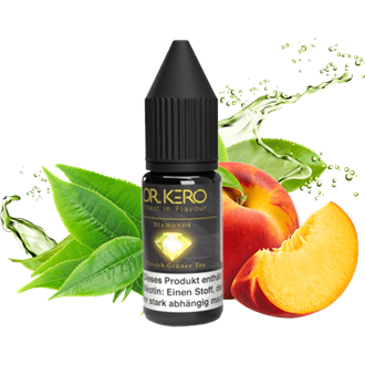Dr. Kero - Diamonds - Pfirsich Grner Tee - 10 ml Nikotinsalz Liquid