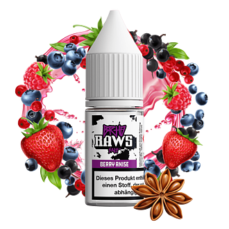 Barehead - RAWS - Berry Anise - 10 ml Hybrid-Nikotinsalz Liquid