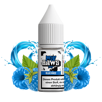 Barehead - RAWS - Blue Razz - 10 ml Hybrid-Nikotinsalz Liquid