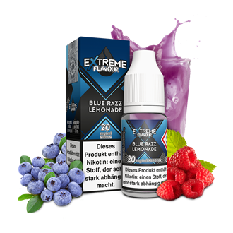 Extreme Flavour - Blue Razz Lemonade - 10 ml Hybrid-Nikotinsalz Liquid