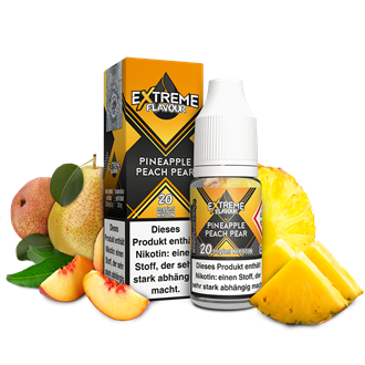 Extreme Flavour - Pineapple Peach Pear - 10 ml Hybrid-Nikotinsalz Liquid