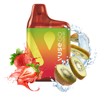 Vuse GO Box 800 - Edition 01 - Strawberry Kiwi - Einweg E-Zigarette