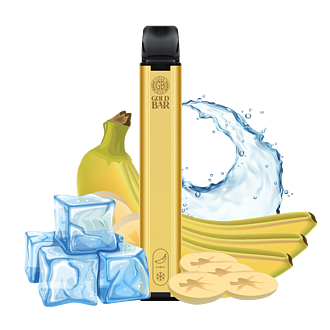 Vape Gold - Gold BAR 600 - Banana Ice - Einweg E-Zigarette