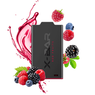 X-Bar X-Shisha - Red Fruits Pod - 1er Pack