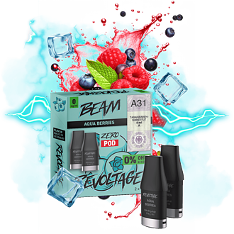 Revoltage Beam Dual - Aqua Berries Pod - 2er Pack