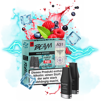 Revoltage Beam Dual - Aqua Berries Pod - 2er Pack