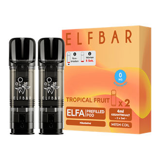 ELF Bar ELFA - Tropical Fruit Pod - 2er Pack