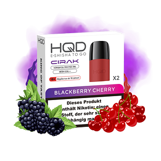 HQD Cirak - Blackberry Cherry Pod - 2er Pack