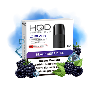 HQD Cirak - Blackberry Ice Pod - 2er Pack