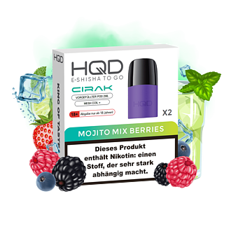 HQD Cirak - Mojito Mix Berries Pod - 2er Pack