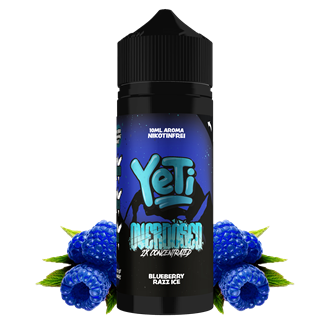 Yeti Aroma - Overdosed - Blueberry Razz Ice - 10 ml Longfill