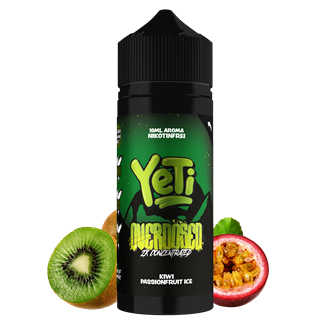 Yeti Aroma - Overdosed - Kiwi Passionfruit Ice - 10 ml Longfill