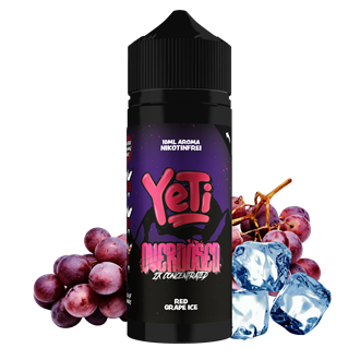 Yeti Aroma - Overdosed - Red Grape Ice - 10 ml Longfill