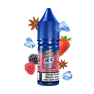 Just Juice ICE - Wild Berries & Aniseed - 10 ml Nikotinsalz Liquid