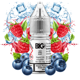 Big Tasty Blast Serie - Blue Sonic Blast - 10 ml Nikotinsalz Liquid