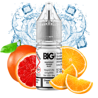 Big Tasty Blast Serie - Grapefruit Orange Blast - 10 ml Nikotinsalz Liquid