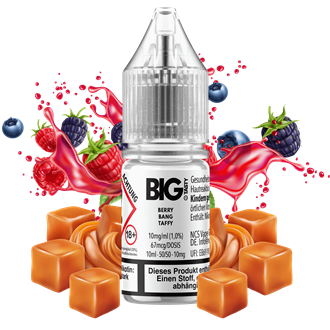 Big Tasty Candyrush Serie - Berry Bang Taffy - 10 ml Nikotinsalz Liquid
