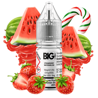 Big Tasty Candyrush Serie - Strawberry Watermelon - 10 ml Nikotinsalz Liquid