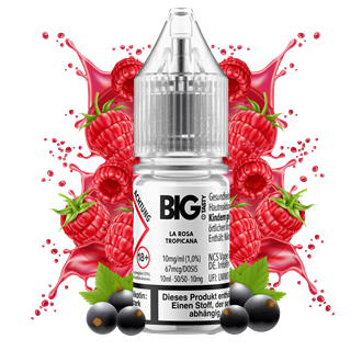 Big Tasty Exotic Serie - La Rosa Tropicana - 10 ml Nikotinsalz Liquid