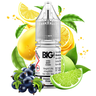 Big Tasty Juiced Serie - Citra Berry Cosmo - 10 ml Nikotinsalz Liquid