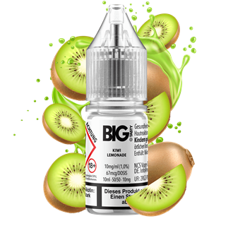 Big Tasty Juiced Serie - Kiwi Lemonade - 10 ml Nikotinsalz Liquid