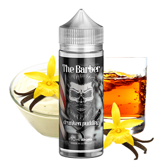 Kapkas Flava Aroma The Barber - Drunken Pudding - 10 ml Longfill