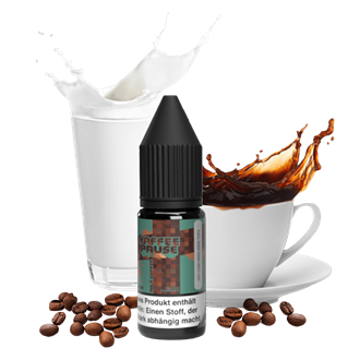 Kaffeepause by Steamshots - Milk Coffee - 10 ml Nikotinsalz Liquid