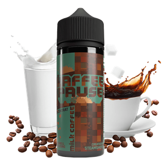 Kaffeepause Aroma by Steamshots - Milk Coffee - 10 ml Longfill