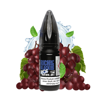 Riot Squad Black Edition - Rich Black Grape - 10 ml Hybrid-Nikotinsalz Liquid