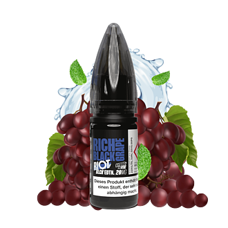 Riot Squad Black Edition - Rich Black Grape - 10 ml Hybrid-Nikotinsalz Liquid