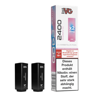 IVG 2400 - Strawberry Ice Pod - 2er Pack