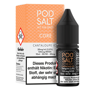 Pod Salt Core - Cantaloup Ice - 10 ml Nikotinsalz Liquid