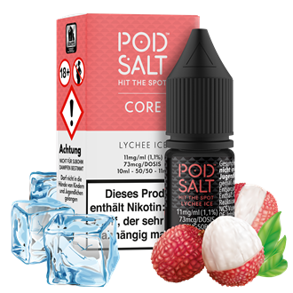 Pod Salt Core - Lychee Ice - 10 ml Nikotinsalz Liquid