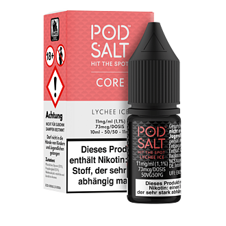 Pod Salt Core - Lychee Ice - 10 ml Nikotinsalz Liquid