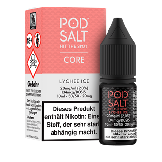 Pod Salt Core - Lychee Ice - 10 ml Nikotinsalz Liquid