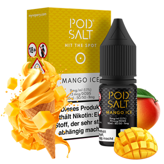 Pod Salt Core - Mango Ice - 10 ml Nikotinsalz Liquid