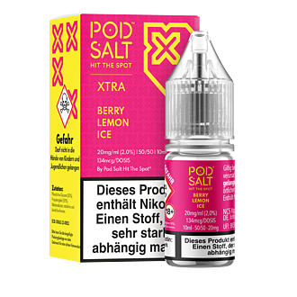 Pod Salt Xtra - Berry Lemon Ice - 10 ml Nikotinsalz Liquid