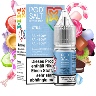 Pod Salt Xtra - Rainbow - 10 ml Nikotinsalz Liquid